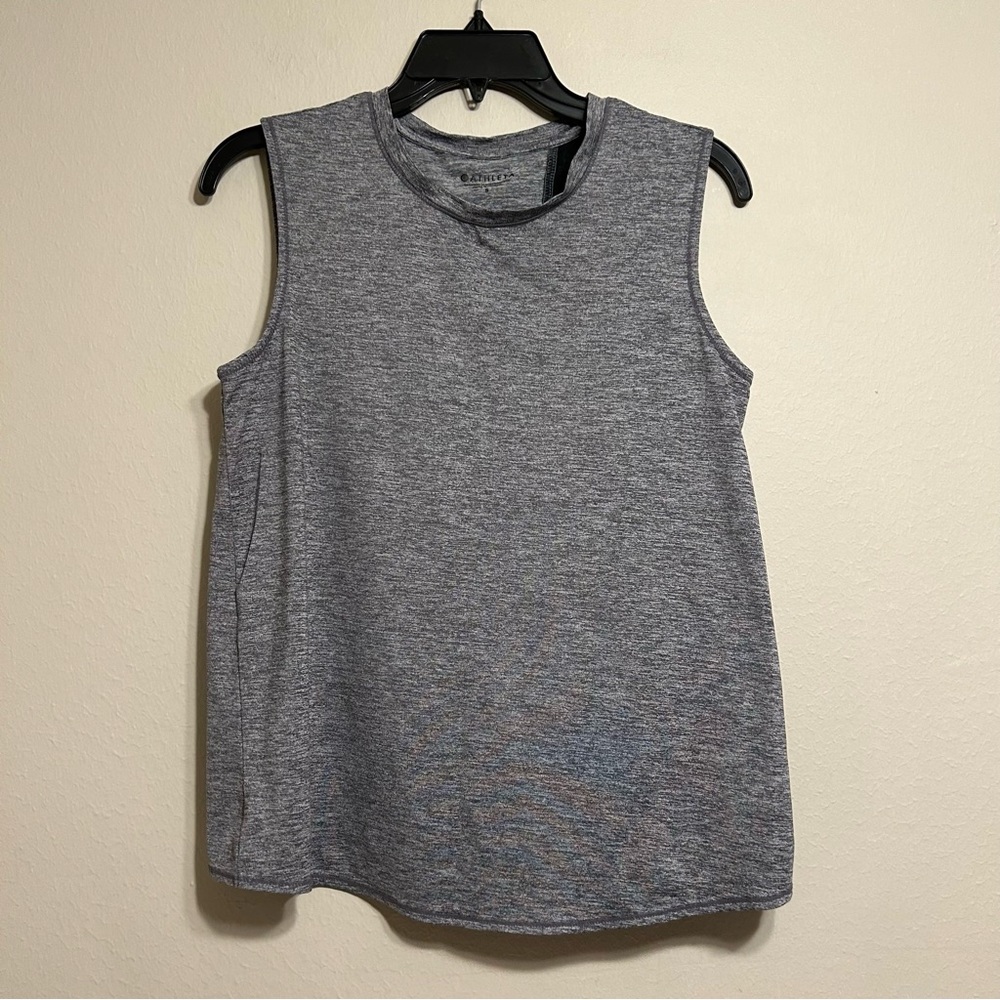 Athleta Sunlover Heathered UPF Tank Gray Heather Size S‎